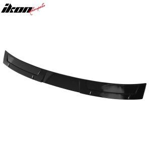 For 19-25 Nissan Altima IKON Rear Window Roof Spoiler Visor Wing Gloss Black ABS - Image 4