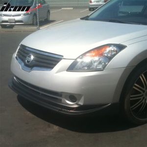 Fits 07-09 Nissan Altima Sedan JDM Sport Front Bumper Lip Spoiler Unpainted PU - Image 3