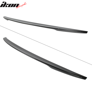 Rear Trunk Spoiler Lip Fits 14-24 Infiniti Q50 Performance Style Carbon Fiber CF - Image 4