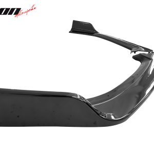 Fits 19-22 Nissan Altima Front Bumper Lip Gloss Black Spoiler PP 3PC Splitter - Image 5