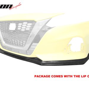 Fits 19-22 Nissan Altima Front Bumper Lip CS Style Spoiler Unpainted PU Splitter - Image 3