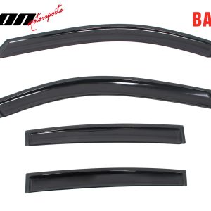Fits 19-26 Nissan Altima Sedan Window Visors In-Channel Deflector Rain Guard Set - Image 5
