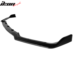 Fits 18-24 Infiniti Q50 Sport Gloss Black Front Bumper Lip Spoiler Splitter 3PC - Image 5
