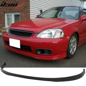 Fits 99-00 Honda Civic OE Style Front Bumper Lip Spoiler Splitter Unpainted PU - Image 6