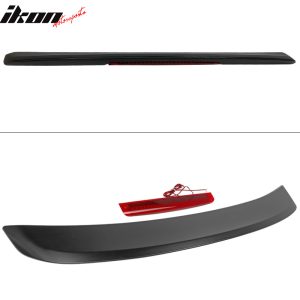Fits 16-23 Nissan Maxima 8th A36 OE Style Trunk Spoiler W/LED Brake Unpainted - Image 3