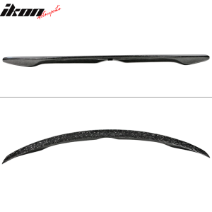 Fits 14-24 Infiniti Q50 Japanese Style Trunk Spoiler Wing Forged Carbon Fiber - Image 5