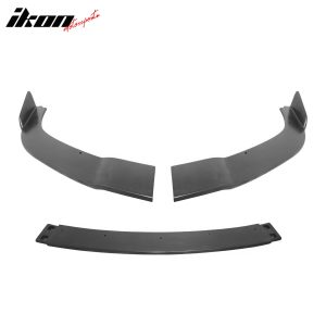 For 09-15 Nissan Maxima Front Bumper Lip Spoiler Splitter Unpainted PU 3PC - Image 5