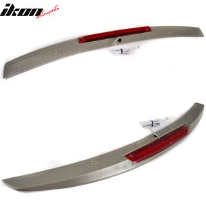 Fits 16-23 Nissan Maxima 8th A36 OE Style Trunk Spoiler W/LED Brake Unpainted - Image 4