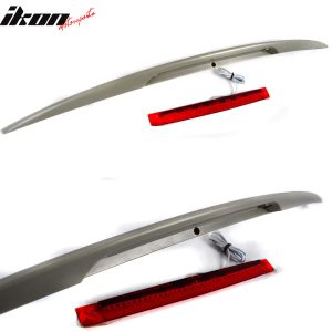 Fits 16-23 Nissan Maxima 8th A36 OE Style Trunk Spoiler W/LED Brake Unpainted - Image 5