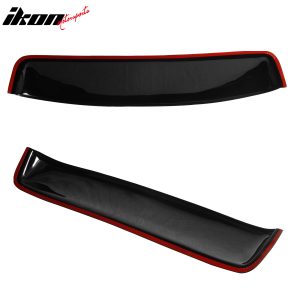 Fits 00-03 Nissan Maxima 5th Gen A33 OE Style Rear Roof Window Spoiler Wing ABS - Image 3