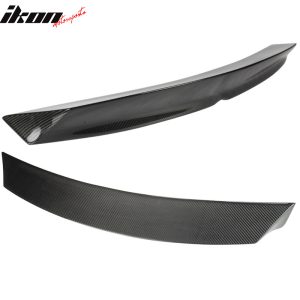 Fits 09-15 Nissan Maxima A35 IKON Style Carbon Fiber CF Rear Trunk Spoiler Wing - Image 3