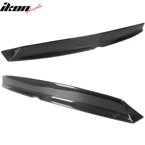 Fits 09-15 Nissan Maxima A35 IKON Style Carbon Fiber CF Rear Trunk Spoiler Wing - Image 4