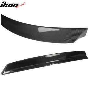 Fits 09-15 Nissan Maxima A35 IKON Style Carbon Fiber CF Rear Trunk Spoiler Wing - Image 5