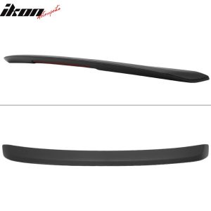 Fits 16-23 Nissan Maxima Trunk Spoiler SR Style Unpainted ABS Rear Wing w/ LED - Image 4