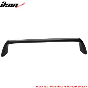 Fits 02-06 Acura RSX DC5 Type R TR Style Rear Trunk Spoiler Unpainted ABS 3PCS - Image 4