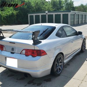 Fits 02-06 Acura RSX Mugen Style Side Skirts Skirt Unpainted Black  PU - Image 3