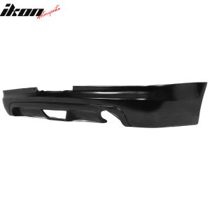 Fits 02-04 Acura RSX Mugen Style PU Rear Lower Bumper Lip Diffuser Spoiler Kit - Image 3
