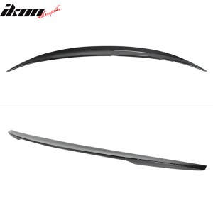 Fits 14-24 Infiniti Q50 Performance Style Rear Trunk Spoiler Matte Carbon Fiber - Image 5