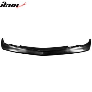Fits 02-04 Acura RSX DC5 Mugen Style Unpainted Black Front Bumper Lip Spoiler PU - Image 4