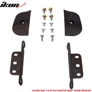 Fits 02-06 Acura RSX DC5 TR Style Trunk Spoiler Painted #B92P Nighthawk Black - Image 5