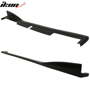 Fits 02-06 Acura RSX DC5 CS Style 2PCS Side Skirts Rocker Panels Extension PU - Image 5