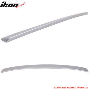 Fits 02-06 Acura RSX Aspec Style Rear Trunk Spoiler Wing Painted #NH623M Silver - Image 3