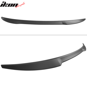 Fits 19-25 Nissan Altima M4 Style Rear Trunk Spoiler Wing ABS Unpainted Black - Image 4