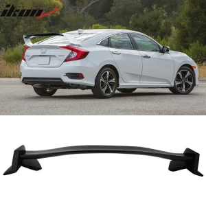 Fits 16-21 Honda Civic 10th Sedan Type R TR Rear Trunk Spoiler Wing Unpainted - Image 6