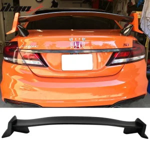 Fits 12-15 Honda Civic X 9th Gen Sedan Type R Rear Trunk Spoiler Unpainted ABS - Image 6
