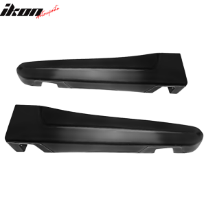 Fits 07-12 Nissan Altima 4Dr 2PCS Rear Bumper Lip Diffuser Aprons Rear Spats PU - Image 3