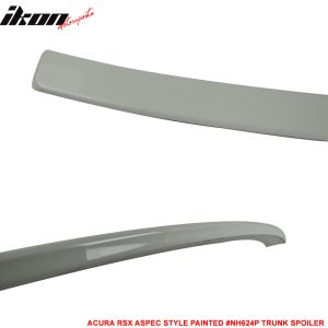 Fits 02-06 Acura RSX Aspec Style Rear Trunk Spoiler Wing Painted #NH624P White - Image 4