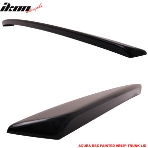 Fits 02-06 Acura RSX Aspec Style Rear Trunk Spoiler Wing Lip Painted #B92P Black - Image 4