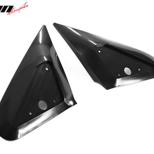 Fits 02-06 Acura RSX DC-5 Black Side Mirror Base Replacement Pair - Image 3