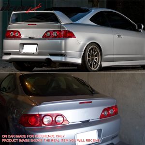 Fits 02-06 Acura RSX Aspec Style Rear Trunk Spoiler Wing Lip Painted #R81 Red - Image 3