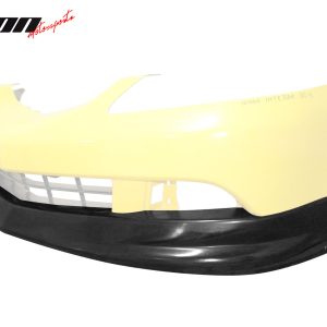 Fits 05-06 Acura RSX Coupe DC5 P1 Style Front Bumper Lip Spoiler PU Splitter Kit - Image 4