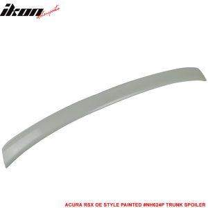 Fits 02-06 Acura RSX DC5 OE Style Rear Trunk Spoiler Wing Painted #NH624P White - Image 3