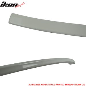 Fits 02-06 Acura RSX DC5 Type R+Aspec Style Trunk Spoiler Painted #NH624P White - Image 4