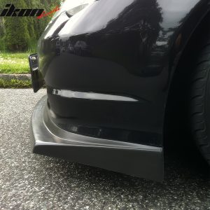 Fits 02-04 Acura RSX CS Style Front Bumper Lip Spoiler Lower Chin Splitter - PU - Image 3