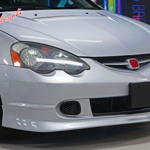Fits 02-04 Acura RSX DC5 TR Style Front Bumper Lip Spoiler Unpainted Black PU - Image 4