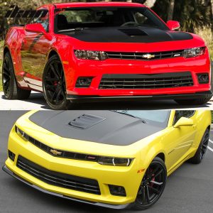 Fits 14-15 Chevy Camaro SS 1LE Style Front Bumper Lip Chin Spoiler Unpainted PU - Image 3