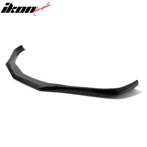 Fits 16-18 Chevrolet Camaro OE Style Front Bumper Lip Spoiler Unpainted Black PU - Image 4