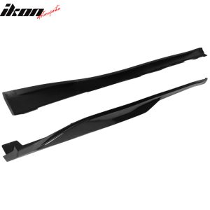 Fits 16-24 Chevrolet Camaro ZL1 Style Side Skirts Carbon Fiber Print - Image 3