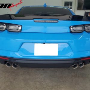Fits 16-24 Chevrolet Camaro OE Style Trunk Spoiler Lip 3PC Painted #WA8555 Black - Image 5