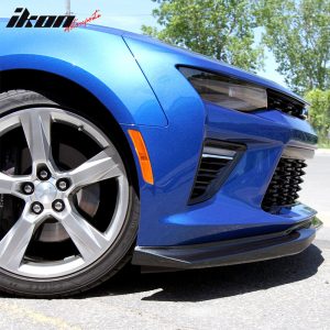 Fits 16-18 Chevrolet Camaro SS AC Style Front Bumper Lip Spoiler Unpainted PU - Image 3
