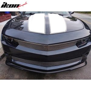 Fits 14-15 Chevy Camaro LT LS  V6 Only Front Lip Spoiler OE Factory Style GFX PU - Image 3