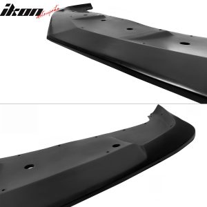 Fits 14-15 Chevy Camaro V8 SS Z/28 AS Style Front Bumper Lip Lower Splitter PU - Image 4
