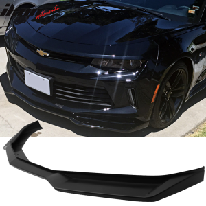 Fits 16-18 Chevy Camaro LT & RS ZL1 Style Front Bumper Lip Spoiler Unpainted PP - Image 1