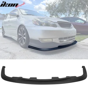 Fits 04-08 Toyota Corolla S Unpainted Front Bumper Lip Lower Spoiler Guard PP - Image 6