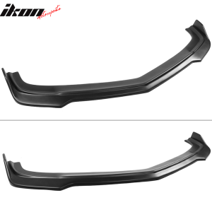 Fits 10-13 Chevy Camaro V8 SS V2 Style Front Bumper Lip Spoiler Matte Black PP - Image 3