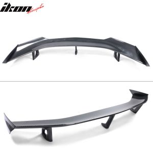 Fits 16-24 Chevy Camaro ZL1 1LE Style Rear Trunk Spoiler Wing Carbon Fiber Print - Image 4